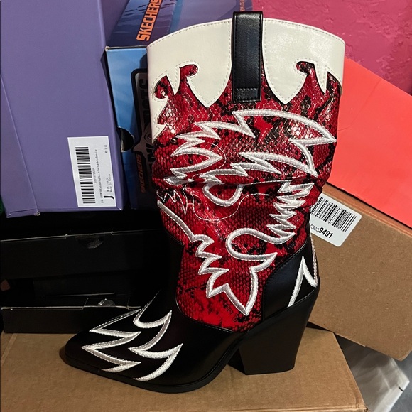 Women's Cowboy Boots Cowgirl - Picture 2 of 9